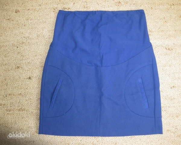 Синяя юбка для беременных. 40 (фото #7)