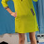 Vabaaja kleit erkkollast värvi s. M (foto #3)
