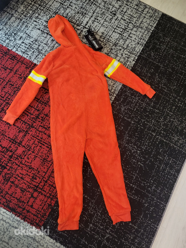 Костюм/пижама FIREFIGHTER из флисового материала H&M 134/140 см (фото #3)
