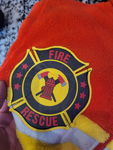 Костюм/пижама FIREFIGHTER из флисового материала H&M 134/140 см (4 фото из 4)