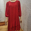 UUS Ярко-красное платье с блестками, размер XL+ (фото #4)