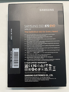 Samsung 870 EVO SATA 2.5" 250GB SSD (2 foto / 2)