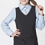 Школьная форма Audentes: блузка для девочки, голубая р. 30 (фото #1)