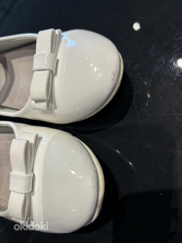 Туфли 32, белые глянцевые (фото #3)