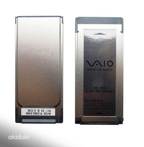 Sony VAIO 34MM ExpressCard Adapter SD/MMC karditele (2 foto / 2)