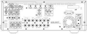 Ресурсный усилитель драйвера NAD t748 (8 фото из 8)