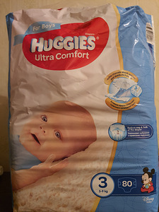 Mähkmed Huggies Ultra Comfort nr3 for boys / pool pakki