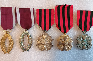 Ордена и медали Бельгии.