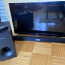 Samsung телевизор, звуковая панель и сабвуфер (фото #1)