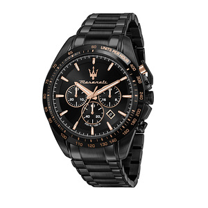 Maserati TRA Guardo 46mm CHR Black Dial