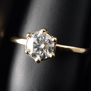 Kuldsõrmus teemandiga 1,07ct (1 foto / 5)