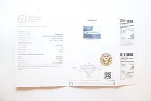 Kuldsõrmus teemandiga 0,54ct (5 foto / 5)