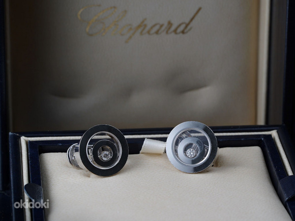 Chopard Kuldkõrvarõngad, karp, dokumentatsioon
