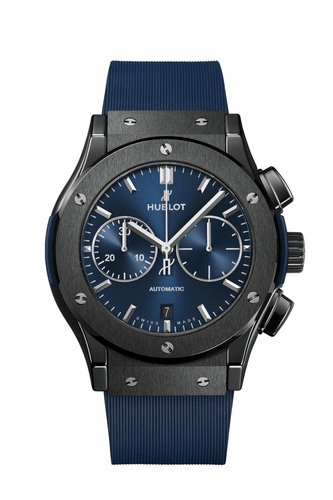 Hublot Classic Fusion Ceramic Blue Chronograph