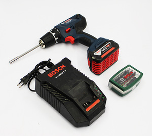 Bosch GSR 18V-21 + Bosch Al 1860 CV, Bosch 4.0Ah 18V (4 фото из 4)
