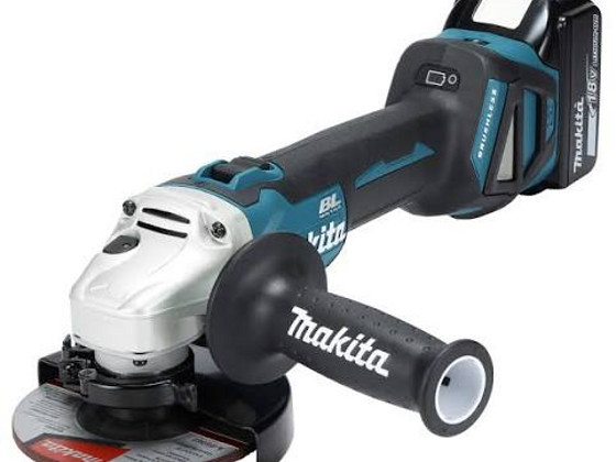 Nurklihvmasin Makita DGA511 + 5.0 Ah 18V