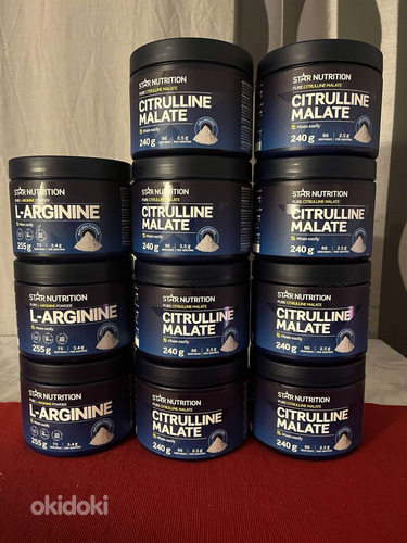 L-Arginine + citrulline malate Pump set