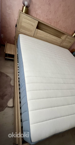 Кровать с ящиками + матрас IKEA (фото #4)