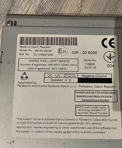 Toyota Avensis 2015-2018 autoraadio / head unit (2 foto / 3)