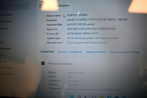 ASUS X202E, сенсорный экран, i3, SSD 250 GB, Win 11 (6 фото из 10)