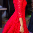 Красное праздничное платье (фото #5)
