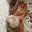 Новая кожанная куртка с натуральным мехом лисы размер M-L (фото #3)