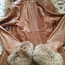 Новая кожаная куртка с натуральным мехом M- L (фото #3)