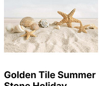 Uued Keraamilised Seinaplaadid "SUMMER STONE"