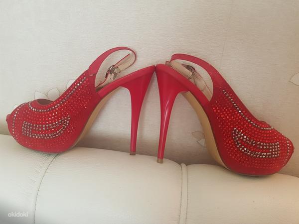 Красные туфли, размер 36 (фото #2)