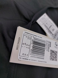 Adidase naiste 3-triibuline ujumistrikoo 46 (2 foto / 2)