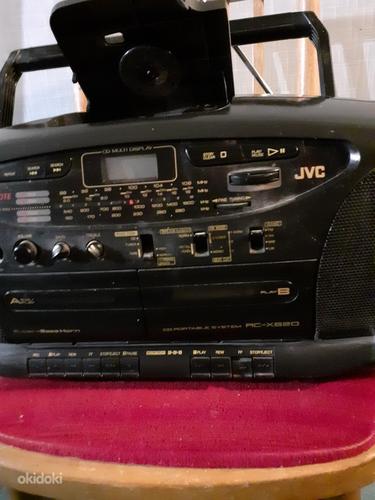 Raadio kassettmakk + CD, JVC, , 50E. (foto #1)