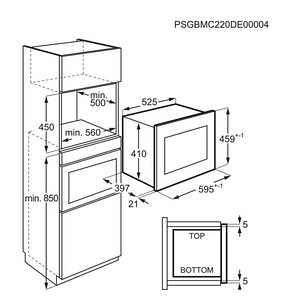 Integreeritud mikrolaineahi Electrolux FMFE264TEX (3 foto / 3)