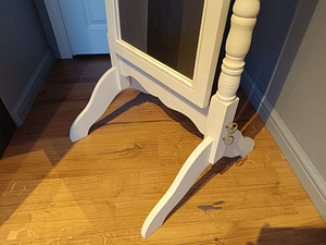 Vintaag stiilis peegel. 30 x 124 cm. Raam 50 x 170 cm (2 foto / 3)