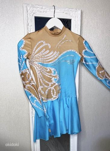Платье для выступлений по фигурному катанию,140-150 (фото #1)