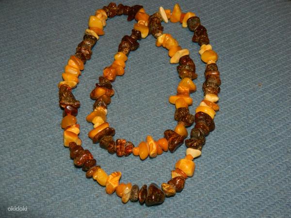 Красивое ожерелье из янтаря (фото #1)