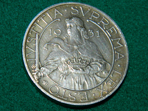 10 liiri 1931 San Marino hõbe 835 pr