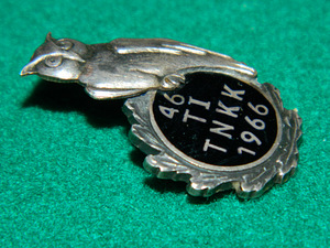 Hõbe koolimärk "46 TI TNKK 1966" (2 foto / 3)