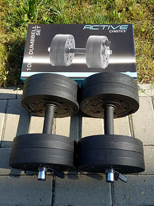 2x10kg GYMSTICK käepide | Hantlid (1 foto / 2)