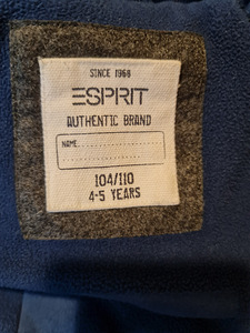 Esprit tepitud jakk, suurus 104/ 110 (4 foto / 4)