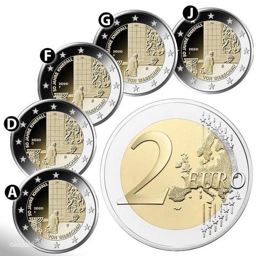 Германия 2 евро, 2020 (фото #1)