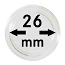 Капсулa для монет 26 mm для 2 евро (фото #1)