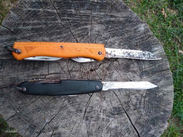 Советские складные старые ножи (фото #3)