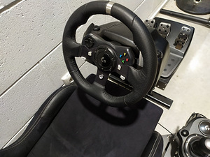 Playseat Alcantara rallitool ja Logitech G920 rool (3 foto / 6)