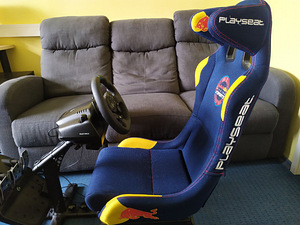 Red Bull Playseat rallitool ja Logitech G923 rool PC/XBOX (2 foto / 6)