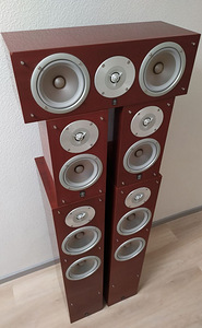 5.1 Yamaha 515 kõlarid komplekt, defektsed (7 foto / 10)