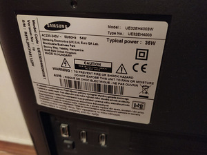 32" SAMSUNG HD ТЕЛЕВИЗОР (3 фото из 3)
