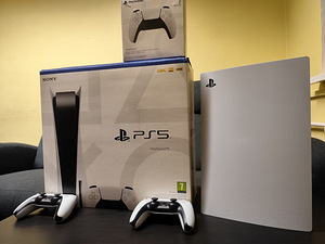 Playstation 5 konsool Blu-ray Edition kahe puldiga (2 foto / 5)