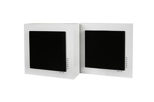 2 x Valged DLS Flatbox Slim Mini kõlarid (2 foto / 2)