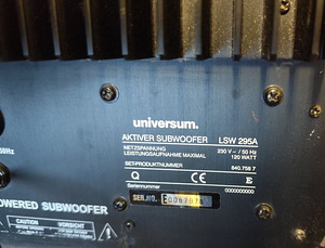 10" Mordaunt Short subwoofer, võimendi vahetatud (4 foto / 4)