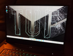 Asus TUF FX516 144Hz, i7, 512 SSD, 3050TI sülearvuti laptop (7 foto / 7)